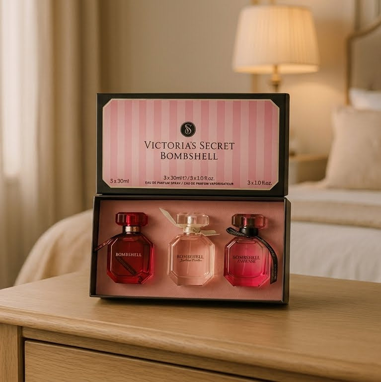 Victoria's Secret Bombshell Mini Perfume Trio - 3 Piece Gift Set